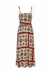Платье ONLY Maxi dress, Equestrian Red/Red - фото 6