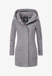 Пальто зимнее Marikoo с капюшоном, серый - фото 6