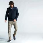 Кофта парусная мужская 300 черно-синяя TRIBORD, черный синий - фото 13