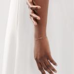 Браслет Tiffany & Co. Elsa Peretti Diamonds by the Yard, платина - фото 2