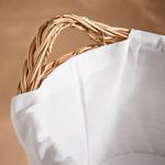 Корзина для белья Ikea Tolkning, бежевый - фото 4