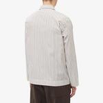 Рубашка для сна в полоску Tekla Fabrics, белый/черный - фото 3