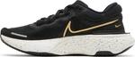 Кроссовки Nike Wmns ZoomX Invincible Run Flyknit 'Black Metallic Gold', черный - фото 4
