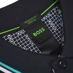 Футболка поло с вышитым логотипом Boss HUGO BOSS, морской синий - фото 6