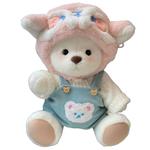 Плюшевый мишка Teddy Little Cute Bear, высота 30 см Small bubble, белый - фото