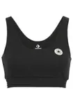 Спортивный бюстгальтер Converse "ЖЕНСКИЙ CONVERSE RETRO CHUCK TAYLOR", черный - фото