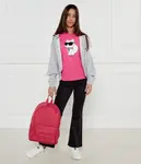Футболка Regular fit Karl Lagerfeld Kids, розовый - фото 2