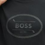 Футболка Boss Cotton HUGO BOSS, черный - фото 6