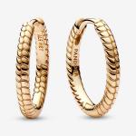 Серьги Pandora Moments Small Charm, золото - фото