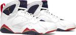 Кроссовки Air Jordan 7 OG Olympic 1992, белый - фото 8
