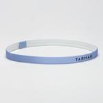 Набор резинок для волос баскетбольные женские фиолетовые красные черные/белые TARMAK, белый/красный/голубой - фото 3