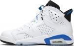 Кроссовки Air Jordan 6 Retro Sport Blue 2014, белый - фото 3