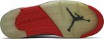 Кроссовки Air Jordan 5 Retro Fire Red 2006, белый - фото 4