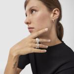 Серьги-кольца Tous Duna Tube, серебро - фото 7