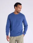 Свитер U.S. Polo Assn Solid Crew Neck, синий - фото