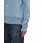 Джемпер унисекс CDG Play, фиолетовый - фото 7