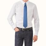 HERMES Мужской галстук, Blue - фото 3