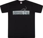 Футболка Supreme Keyboard Tee 'Black', черный - фото 2