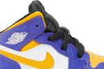 Кроссовки Air Jordan 1 Mid TD Lakers, фиолетовый - фото 2