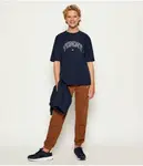 Футболка университетская поднятая Regular fit Tommy Hilfiger, синий - фото 2