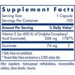 Витамин Е Allergy Research Group, 100 вегетарианских капсул - фото 2