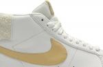 Кроссовки Nike Blazer Mid SB 'Core Gold', золотой - фото 3