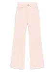 Расклешенные джинсы CHLOÉ, розовый - фото