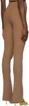 Светло-коричневые брюки с вырезами ANDREĀDAMO - фото 3