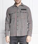 Рубашка мужская Replay в клетку, бежевый - фото