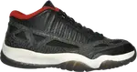 Кроссовки Air Jordan 11 Retro Low IE Black Charcoal Red 2003, черный - фото