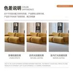 Бескаркасный трехместный диван B-302 Lemmiy, 292x100x72, кремовый - фото 10