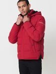 стеганая куртка красного цвета KOROSHI - фото 6