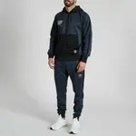 Толстовка Leone1947 Melange full zip, синий - фото 4