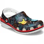 Сабо Crocs Pokemon Print Classic, черный - фото