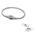 Pandora Серебряный браслет 925 пробы для женщин Silver - фото