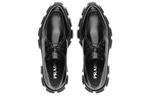 Кроссовки monolith pattern calf pointy derby shoes 'black' Prada, черный - фото 3