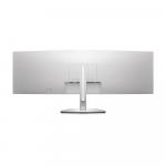 Монитор изогнутый Dell U4924DW, 49", 5120 x 1440, 60 Гц, IPS Black, черный/серебристый - фото 3