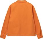 Рубашка Stussy Washed Canvas Zip Shirt 'Orange', оранжевый - фото 3