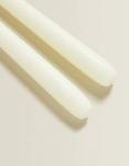 Набор свечей Zara Home Long Candle 2 Pack, белый - фото 4