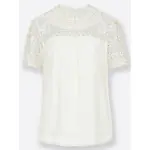 Леди кружевная блузка Lady, белый - фото 3