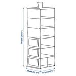 Модуль для хранения Ikea Bladdrare, серый - фото 8