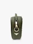 Сумка Apatchy The Penelope Woven Leather Camera, цвет olive/green - фото 2