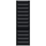 Ремешок Apple Leather Link 45mm M/L, Midnight - фото 2