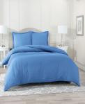 Комплект постельного белья Neslt Super Soft Double Brushed Microfiber, 3 предмета, размер King Nestl, Calm Blue - фото
