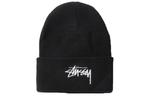 Кепка Stussy Nike x Cuff Beanie, черный - фото 2