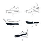 Стельки W500 Пена с эффектом памяти NEWFEEL, черный - фото 6