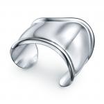 Браслет Tiffany & Co. Elsa Peretti Small Bone, серебро - фото 2