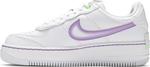 Кроссовки Nike Wmns Air Force 1 Shadow 'White Electric Green', белый - фото 4