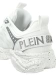 Кроссовки Plein Sport Runner Reflective Scratch, белый - фото 3