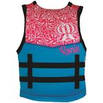 Жилет для вейкбординга детский Ronix August CGA - Girls' 2023, голубой/розовый - фото 7